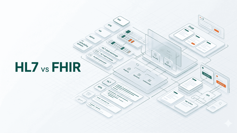 Preview card for the article: HL7 vs FHIR: What's the Difference and Why It Matters